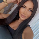 Peruca Lace Humana Lisa 65cm 4x4 HD - Joy